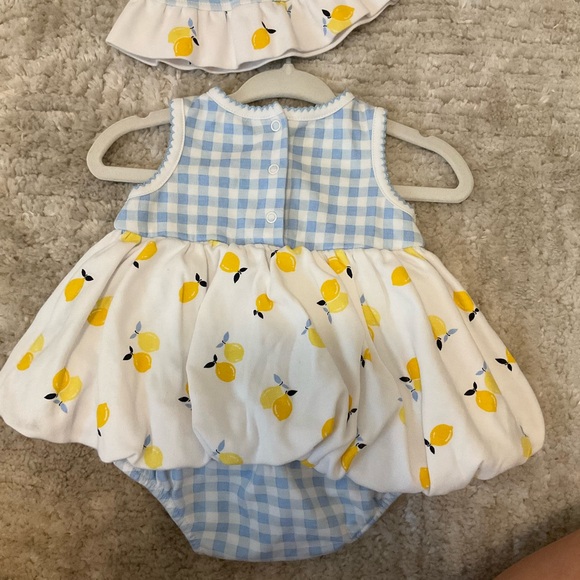 Little Me Lemon Bubble with Hat - Picture 4 of 5